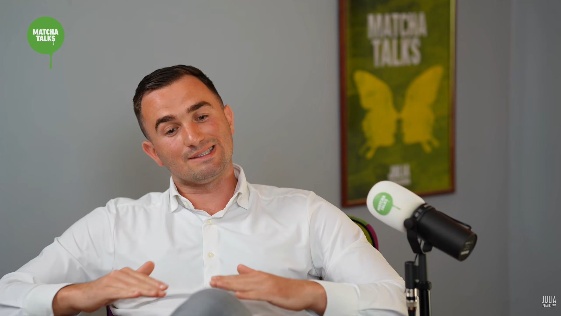 Oskar Wojciechowski w "Matcha Talks"