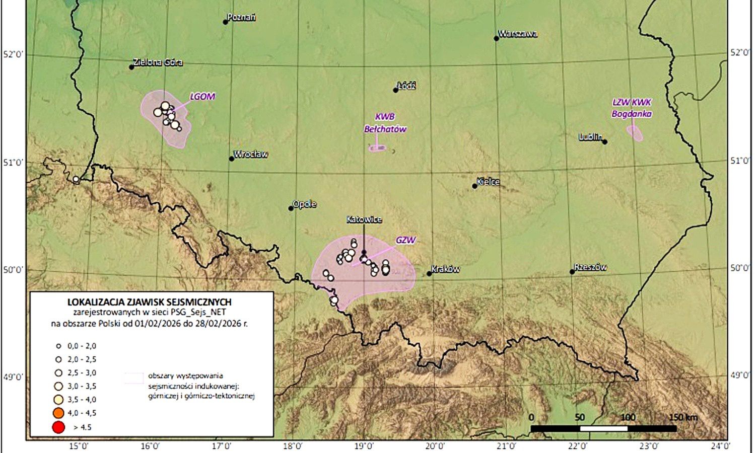 Ziemia drży pod Polską. Setki sygnałów w jednym miesiącu