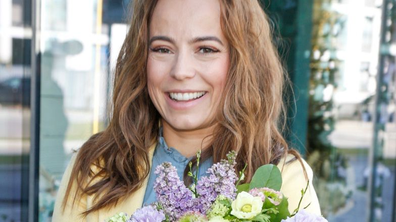 Anna Mucha pokazała zdjęcie z czasów, gdy była w ciąży