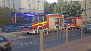 Nocny pożar w metrze wyłączył całą linię M1. Linia M2 jeździ rzadziej. Uruchomiono komunikację zastępczą
