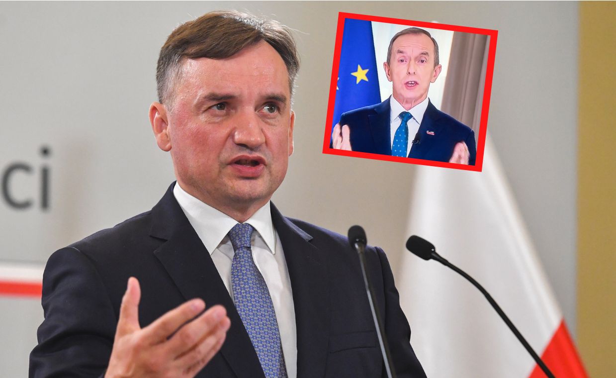 Ziobro o orędziu marszałka Senatu. Już czekał w TVP