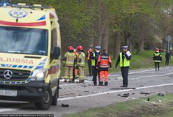 Wypadek na DK10. Jedna osoba nie żyje, druga została ranna