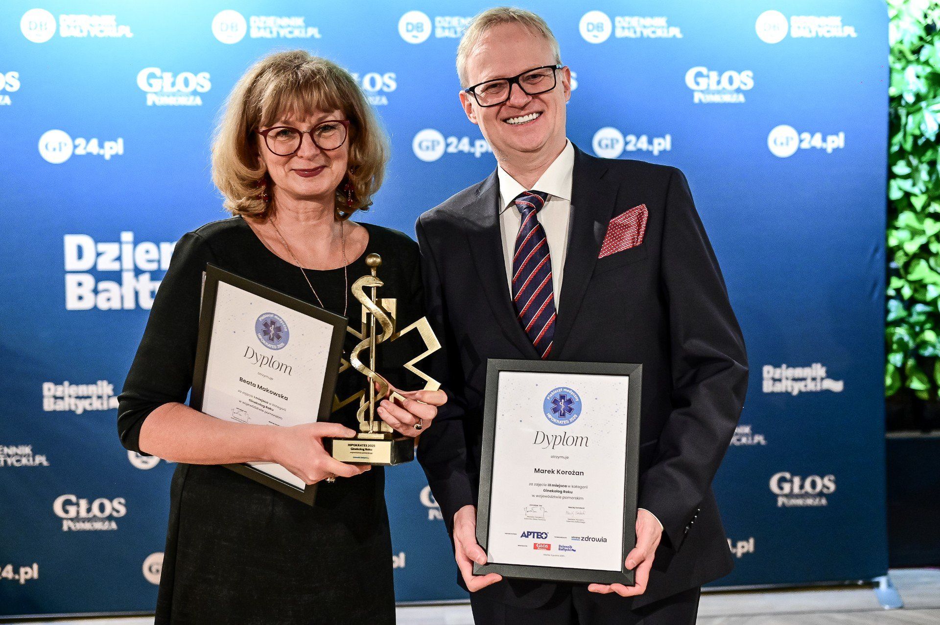 Gala Hipokrates Pomorza. Nagrody wręczyliśmy pracownikom ochrony zdrowia.