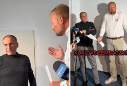 Niespodziewanie na konferencji zjawił się Kukiz. "Słuchaj, kolego"