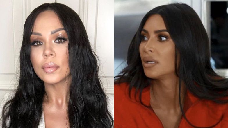 Uparta Sylwia Bomba ZNÓW próbuje upodobnić się do Kim Kardashian (FOTO)