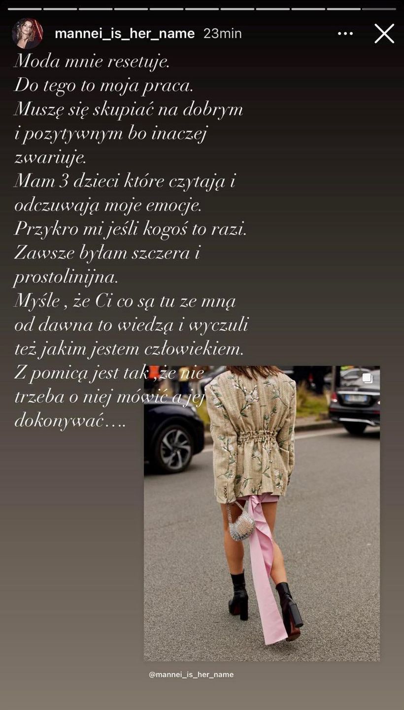 Sara Boruc odpowiada krytykom. Poleciała na Tydzień Mody, teraz się tłumaczy 