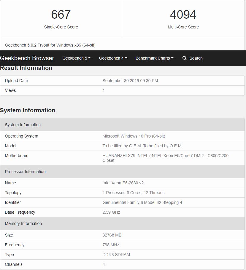 Geekbench 5