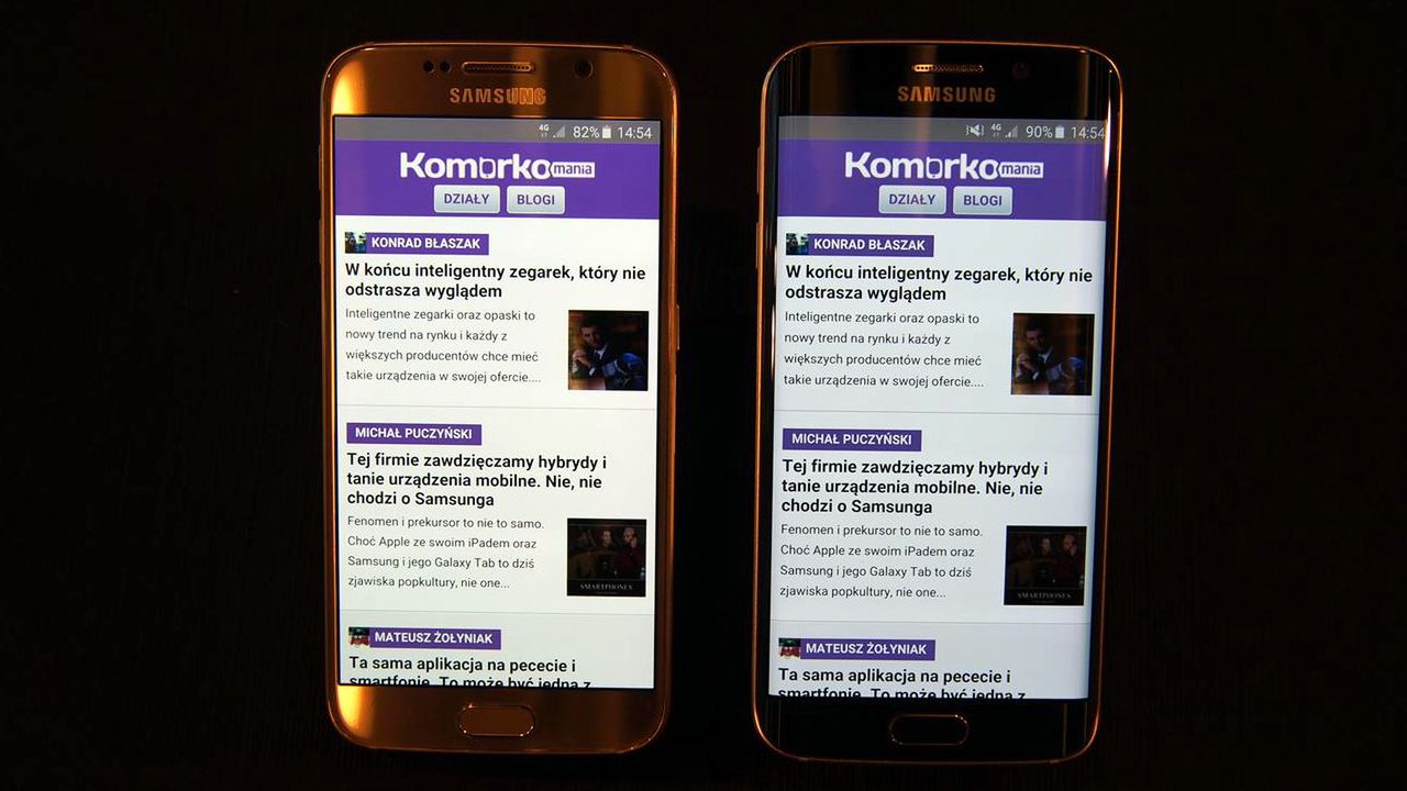 Galaxy S6 i Galaxy S6 edge - pierwsze wrażenia 2