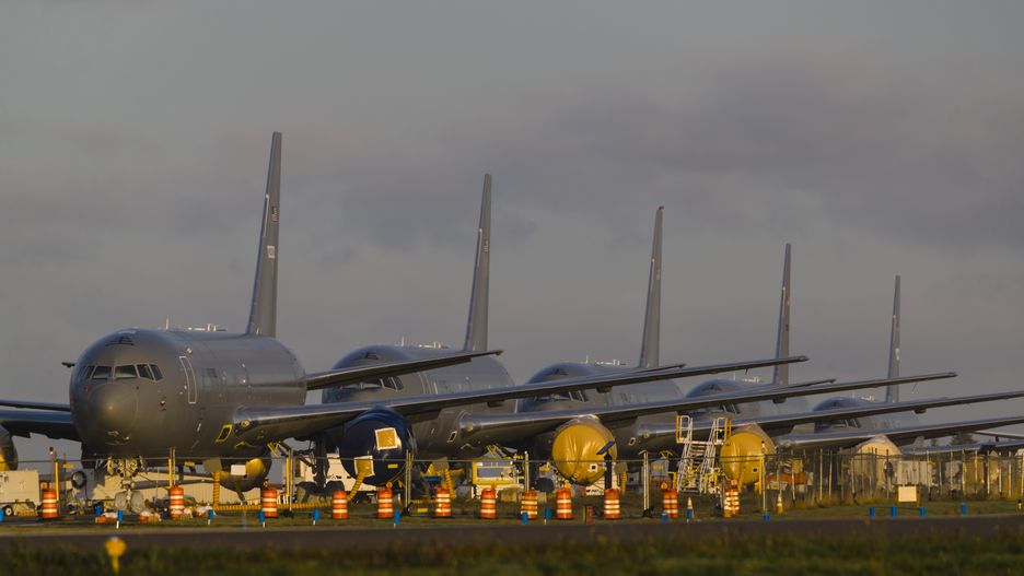 Amerykańskie tankowce KC-46 Pegasus - zdjęcie ilustracyjne