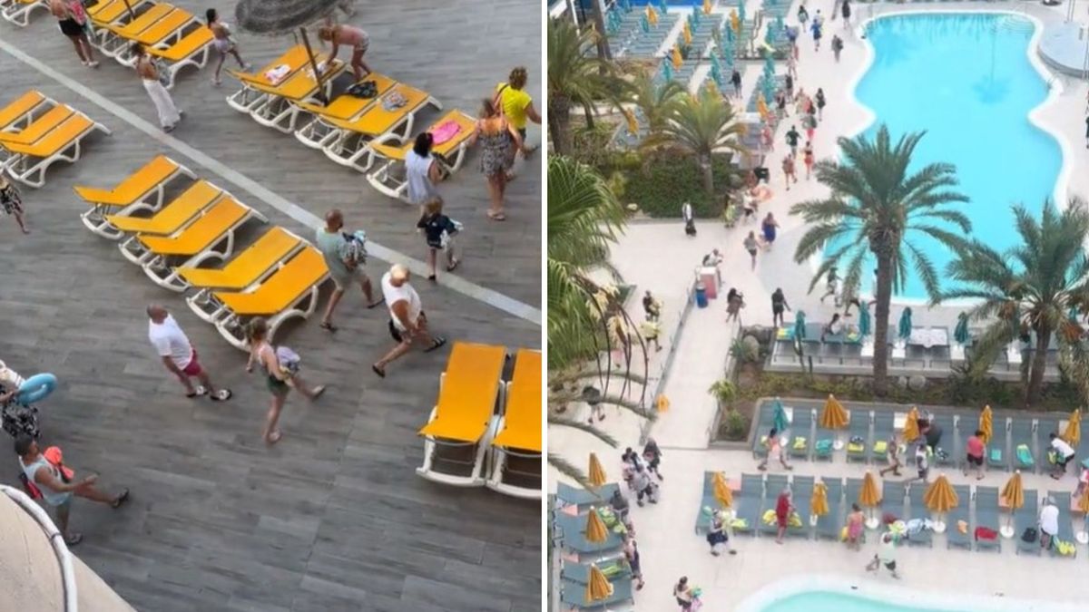 Walka o leżaki w Hiszpanii. Dochodzi nawet do rękoczynów