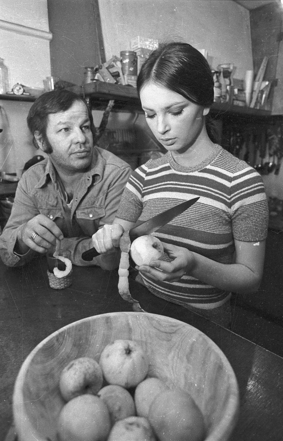 Wiesław Dymny i Anna Dymna, 1977
