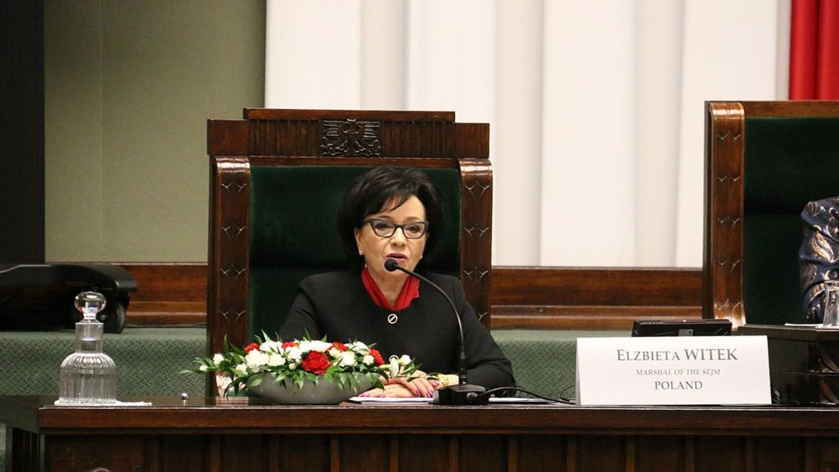 Sprawa męża Elżbiety Witek. Prokuratura 