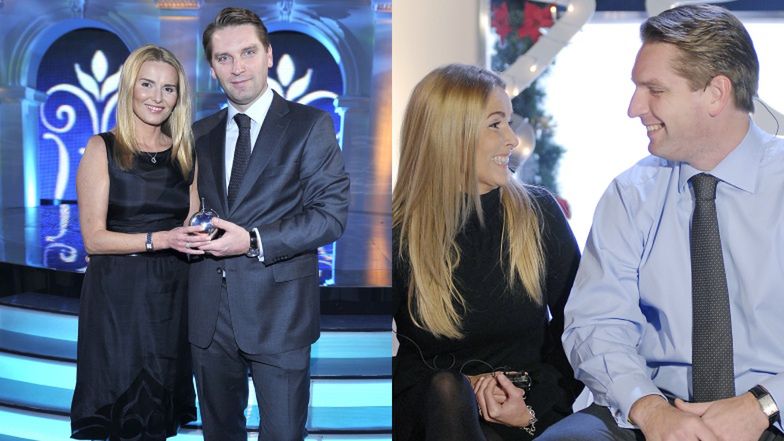 Tomasz Lis i Hanna Lis