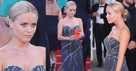 Polska szafiarka ukradkiem kręci snapy w Cannes