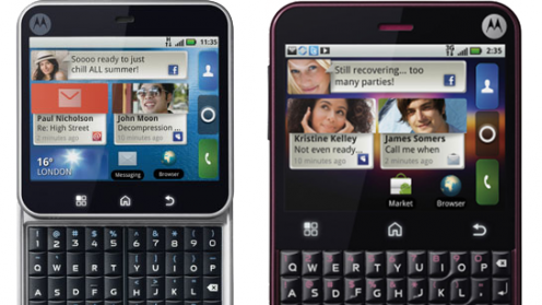 Motorola Flipout i Charm na zawsze z Androidem 2.1 1