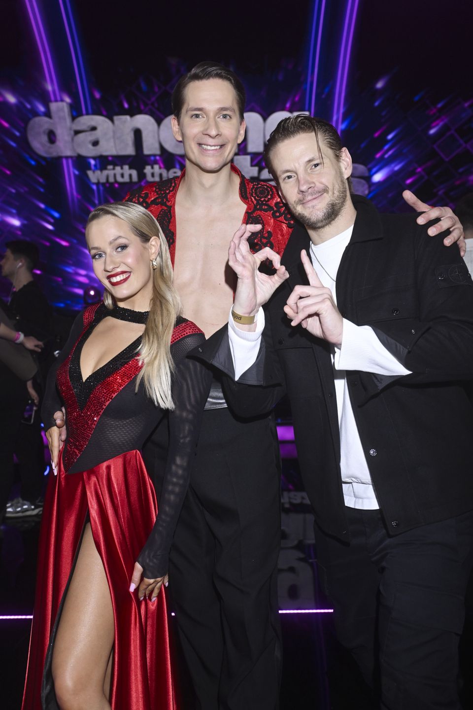 Magdalena Tarnowska, Michał Barczak i Sebastian Fabijański