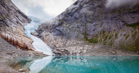 Topniejący lód odsłonił coś niezwykłego. Wielkie odkrycie w Norwegii