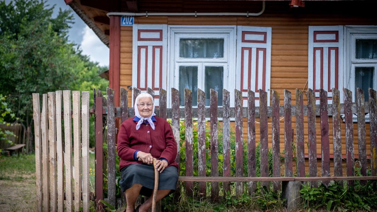 Seniorka w dobrym zdrowiu