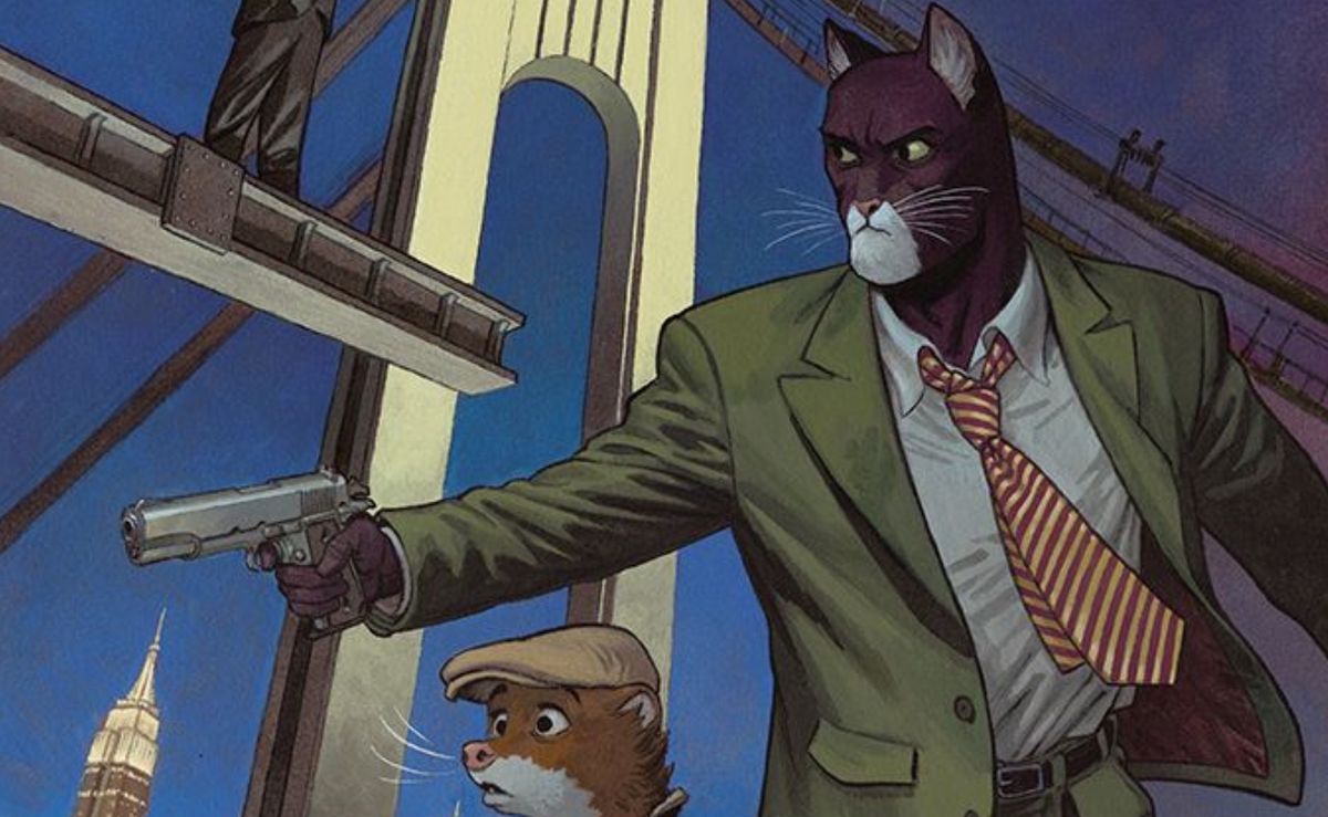 "Blacksad. Upadek", Egmont, 2021 r. 