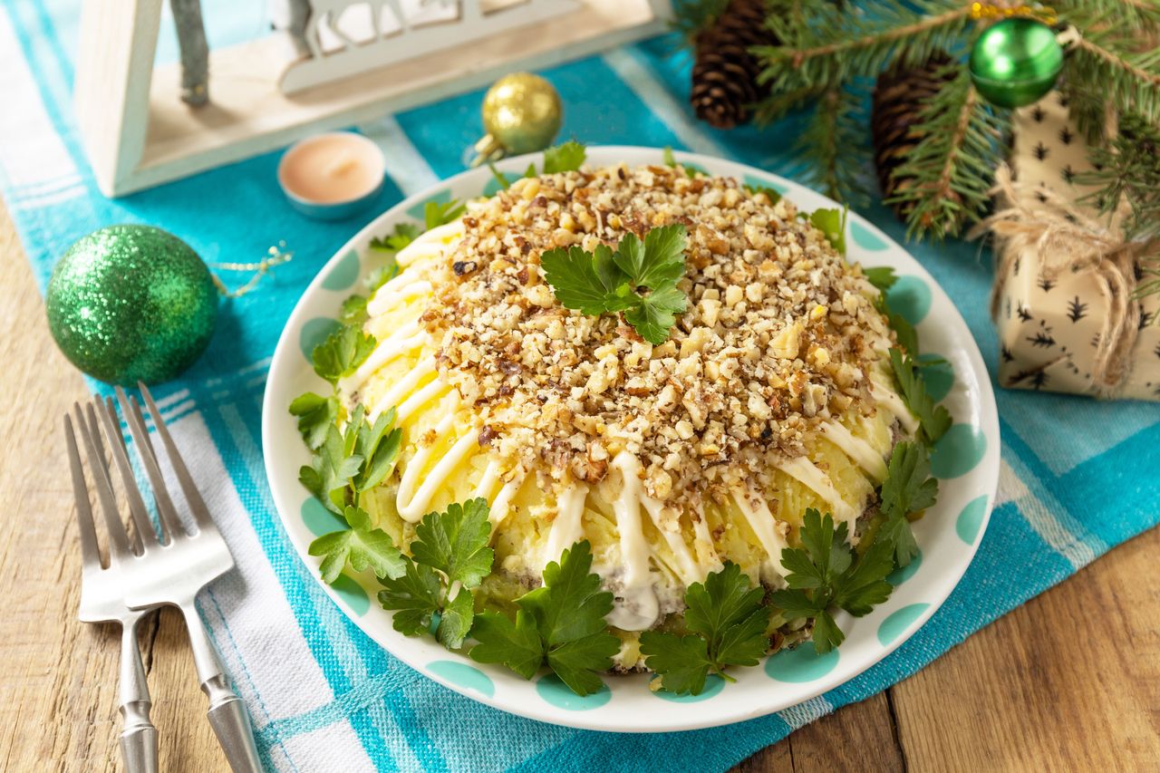 Nutty mountain: The holiday salad set to dazzle Christmas tables