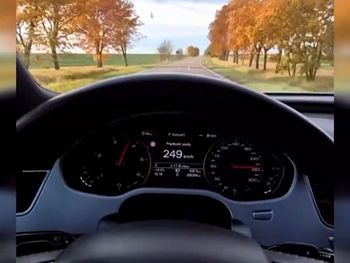Bartoszyce: Pędził wojewódzką 257 km/h. Policjanci zobaczyli nagranie