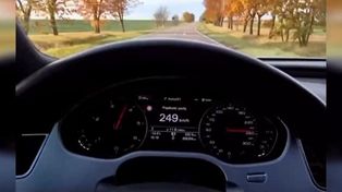 Bartoszyce: Pędził wojewódzką 257 km/h. Policjanci zobaczyli nagranie