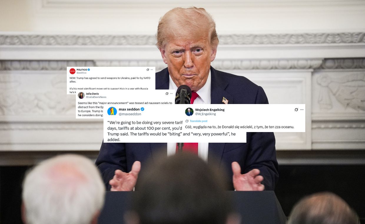 Komentarze po słowach Trumpa