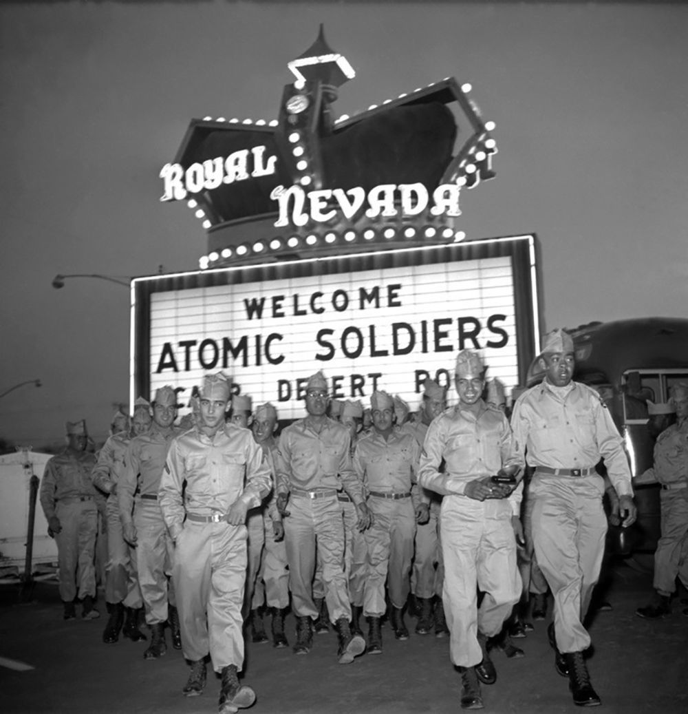Żołnierze z poligonu Nevada cieszyli się dużą popularnością 