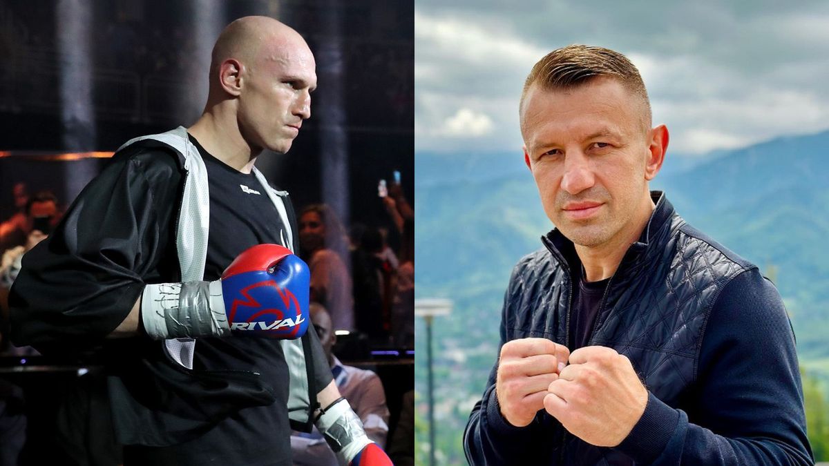 Na zdjęciu: Krzysztof Włodarczyk i Tomasz Adamek