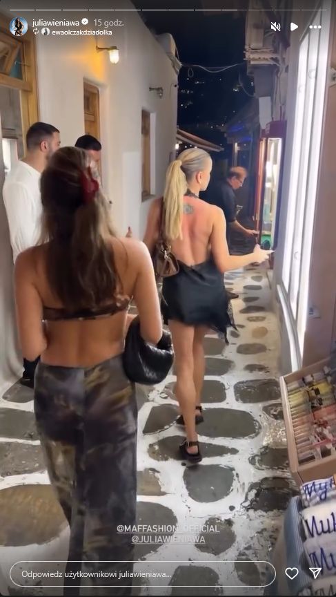 Maffashion i Julia Wieniawa kontynuują wspólne wakacje
