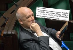 "0 zł, konto zajęte". Janusz Korwin-Mikke ma problemy