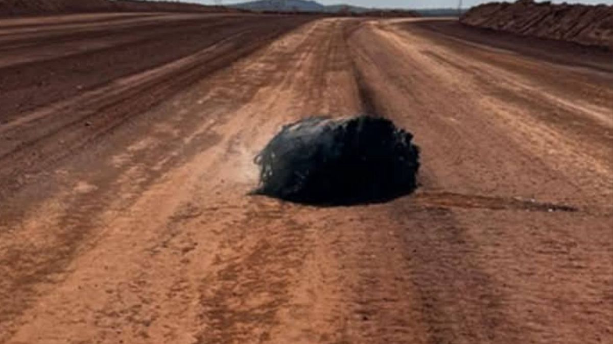 Znalezisko na pustyni w Australii