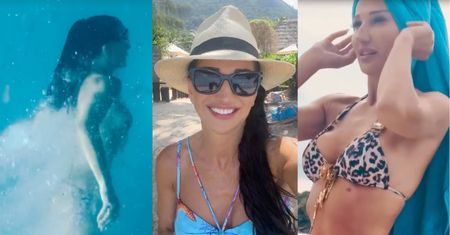 Justyna "nimfa wodna" Steczkowska ZACHWYCA formą w bikini na Seszelach (ZDJĘCIA)