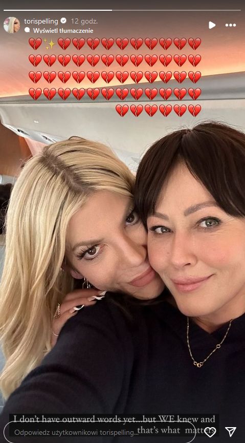 Tori Spelling i Shannen Doherty