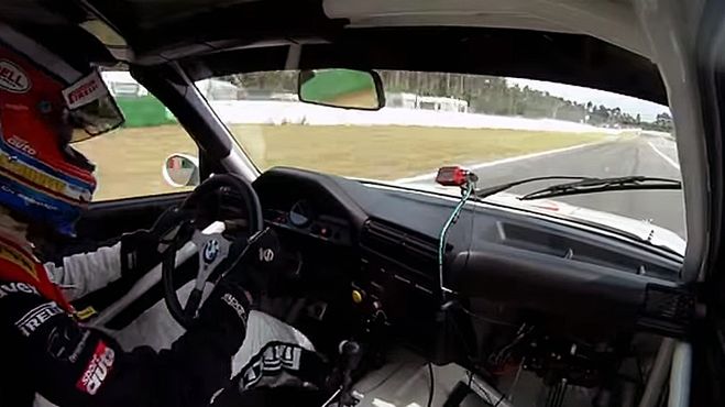 Starcie BMW M3 F80 i E30 DTM na Hockenheim 1