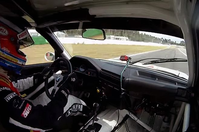 Starcie BMW M3 F80 i E30 DTM na Hockenheim