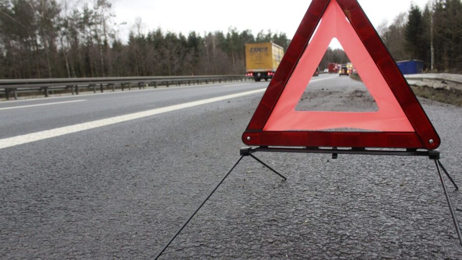 Wypadek na DK92 między Wrześnią a Koninem.