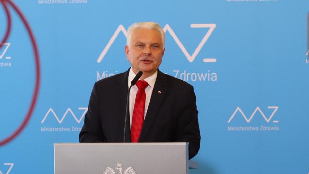 Wiceminister zdrowia udzielił wywiadu w TVP1 