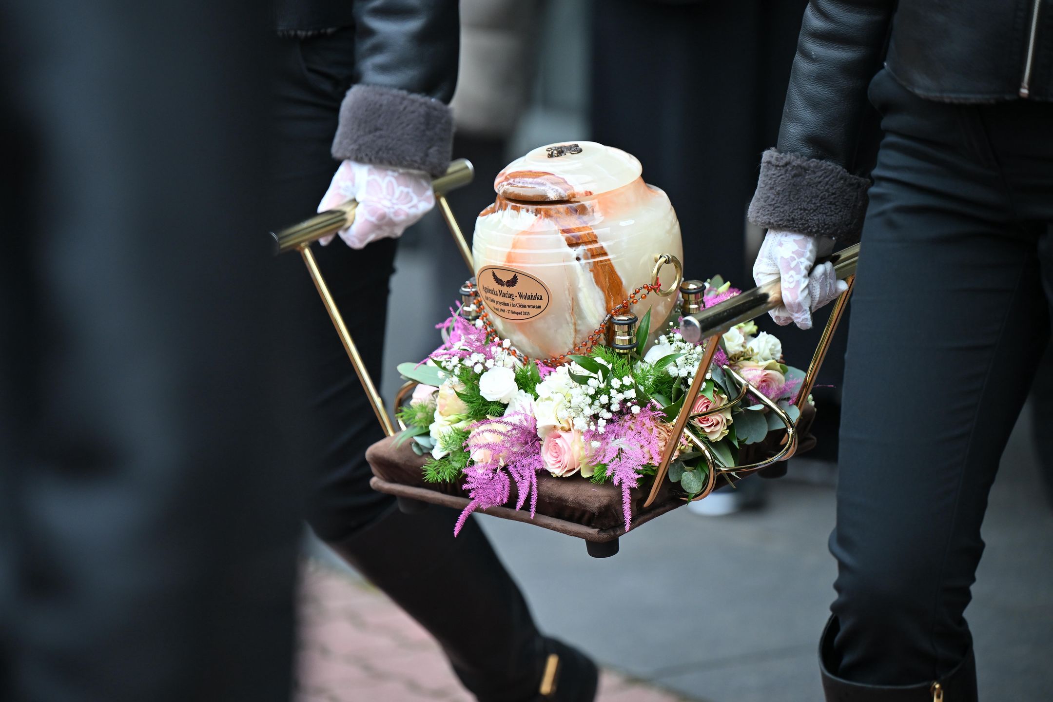 Pogrzeb Agnieszki Maciąg