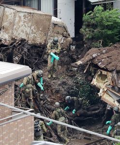 Japonia. Ulewne deszcze doprowadziły do Osuwisk