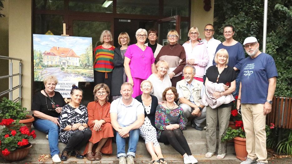 Plener malarski Związku Artystów Plastyków w Grzybnie