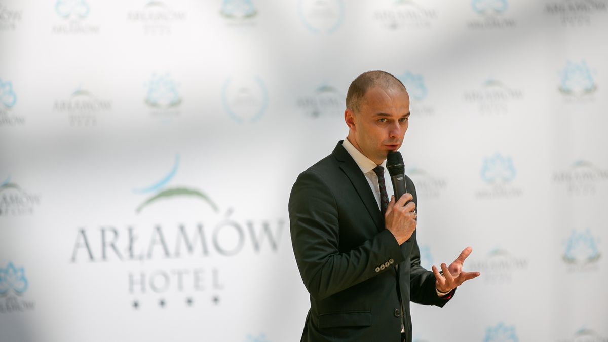 Prezes Hotelu Arłamów Michał Kozak mówi wprost: obiekt nie jest na sprzedaż