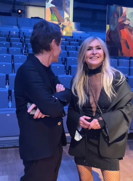 Monika Olejnik na 15. urodzinach Nowego Teatru