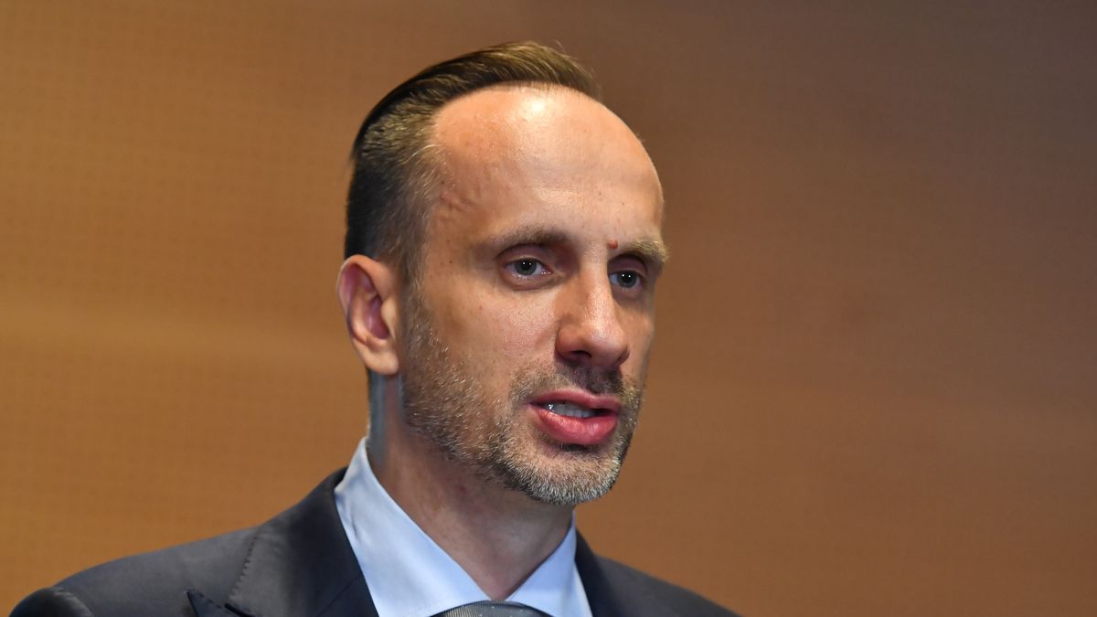 Warszawa, 18.07.2023. Sekretarz stanu w MRiRW Janusz Kowalski podczas konferencji pn. "Biogazownie rolnicze szansą dla transformacji energetycznej obszarów wiejskich" w Warszawie, 18 bm. (ad)PAP/Andrzej Lange