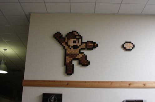 Jak przyozdobić wnętrze 8-bitowym drewnem? 3