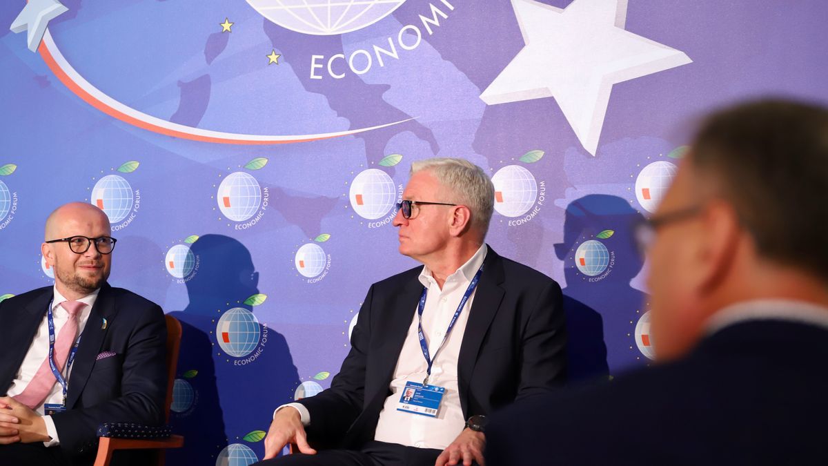 Jakub Mazur, wiceprezydent Wrocławia i Jacek Jaśkowiak, prezydent Poznania. 