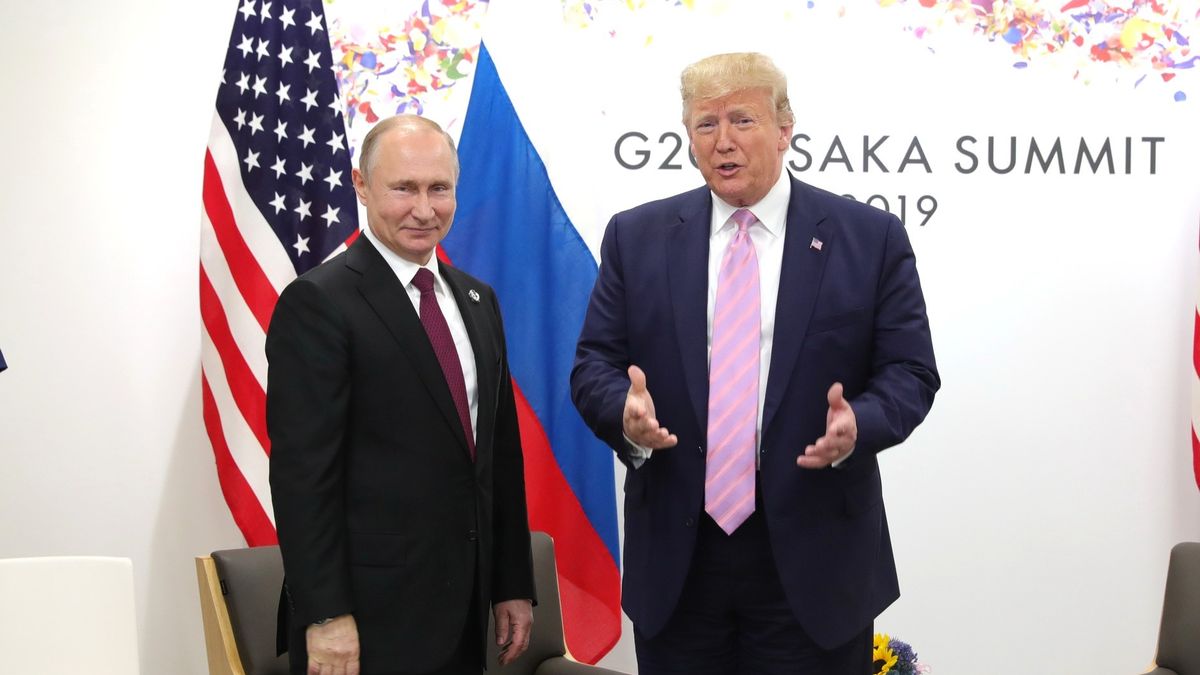 Spotkanie Donalda Trumpa i Władimira Putina w 2019 roku