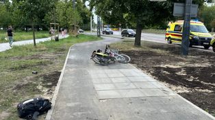 Warszawa. Zderzenie rowerzystów na nowej drodze dla rowerów. Jedna osoba ranna