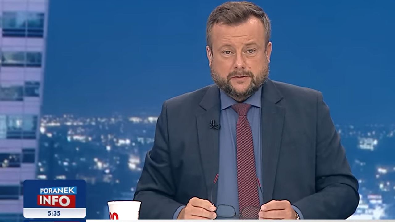 Adrian Klarenbach jest jednym z prowadzących "Minęła 20"