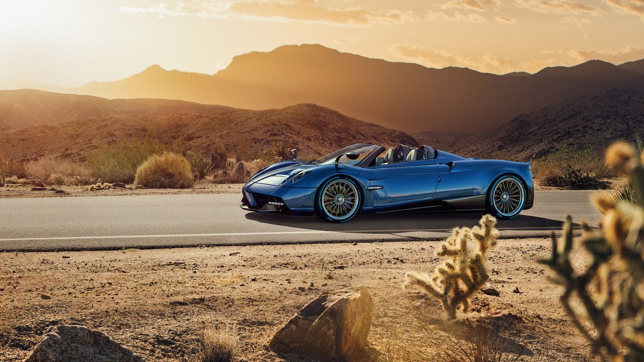 Lżejsze i mocniejsze niż coupé - oto Pagani Huayra Roadster